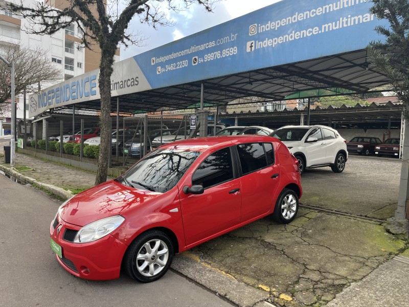 sandero 1.6 authentique 8v flex 4p manual 2009 garibaldi