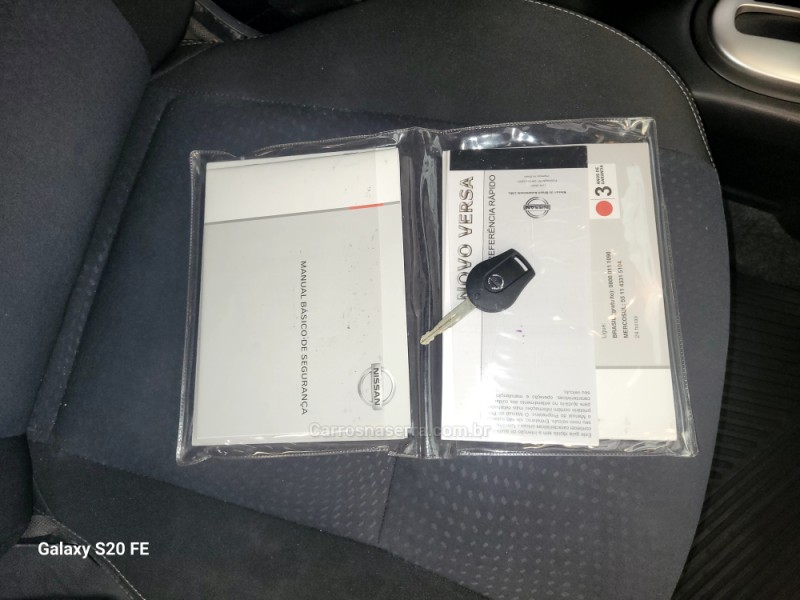 VERSA 1.6 16V FLEX SV 4P XTRONIC - 2018 - NOVA PRATA