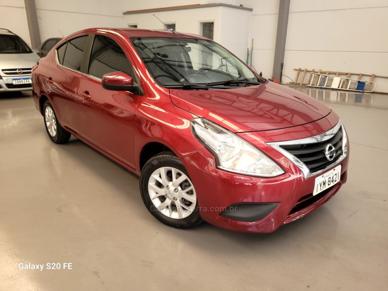 versa 1.6 16v flex sv 4p xtronic 2018 nova prata