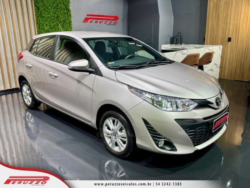 YARIS 1.3 XL LIVE 16V FLEX 4P AUTOMÁTICO - 2019 - NOVA PRATA