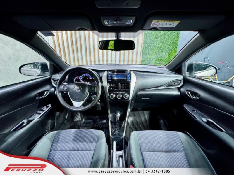 YARIS 1.3 XL LIVE 16V FLEX 4P AUTOMÁTICO - 2019 - NOVA PRATA