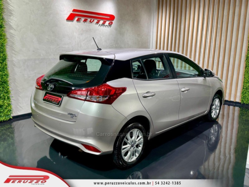 YARIS 1.3 XL LIVE 16V FLEX 4P AUTOMÁTICO - 2019 - NOVA PRATA