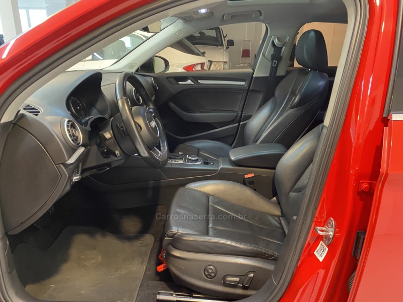 A3 2.0 TFSI SEDAN AMBITION 16V GASOLINA 4P S-TRONIC - 2016 - BENTO GONçALVES