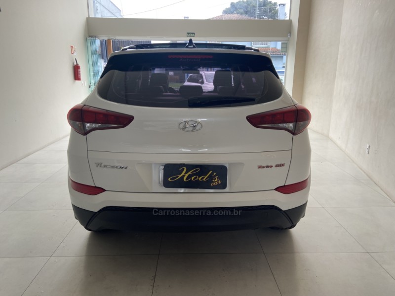 TUCSON 1.6 GLS TURBO GASOLINA 4P AUTOMÁTICO - 2018 - CANELA