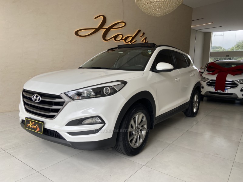 TUCSON 1.6 GLS TURBO GASOLINA 4P AUTOMÁTICO - 2018 - CANELA