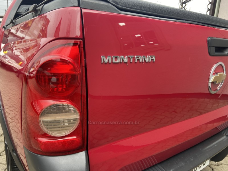 MONTANA 1.4 MPFI CONQUEST CS 8V FLEX 2P MANUAL - 2010 - CANELA