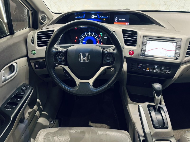 CIVIC 1.8 EXS 16V FLEX 4P AUTOMÁTICO - 2013 - CAXIAS DO SUL