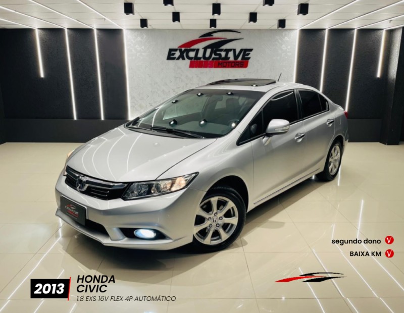 civic 1.8 exs 16v flex 4p automatico 2013 caxias do sul