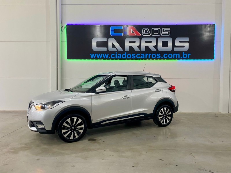 kicks 1.6 16v flex sv 4p xtronic 2018 lajeado