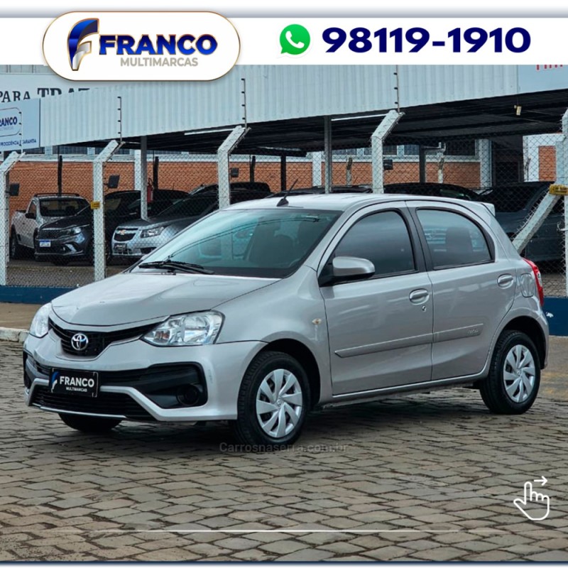 etios 1.5 ready 16v flex 4p automatico 2018 vacaria