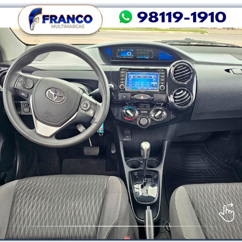 ETIOS 1.5 READY 16V FLEX 4P AUTOMÁTICO - 2018 - VACARIA