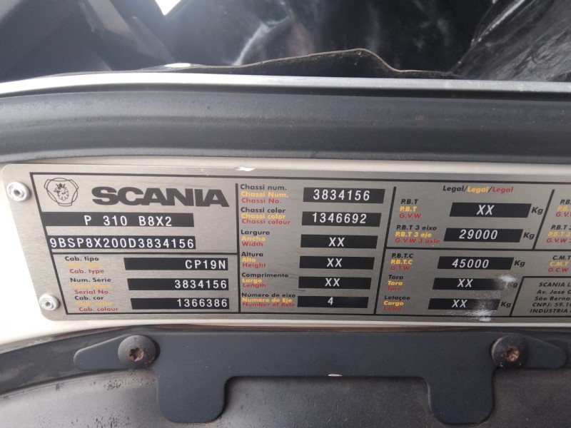 P-310 B 8X2 - 2013 - CAXIAS DO SUL
