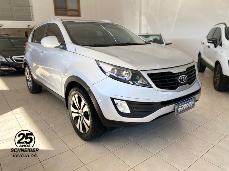 sportage 2.0 lx2 off g4 flex 4p automatico 2012 nova petropolis