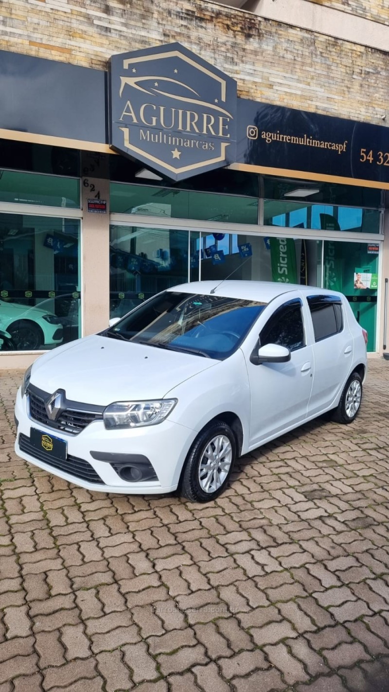 sandero 1.0 zen 12v flex 4p manual 2020 passo fundo