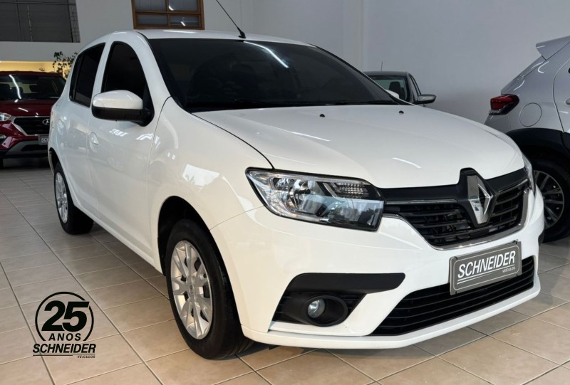 sandero 1.0 zen 12v flex 4p manual 2022 nova petropolis