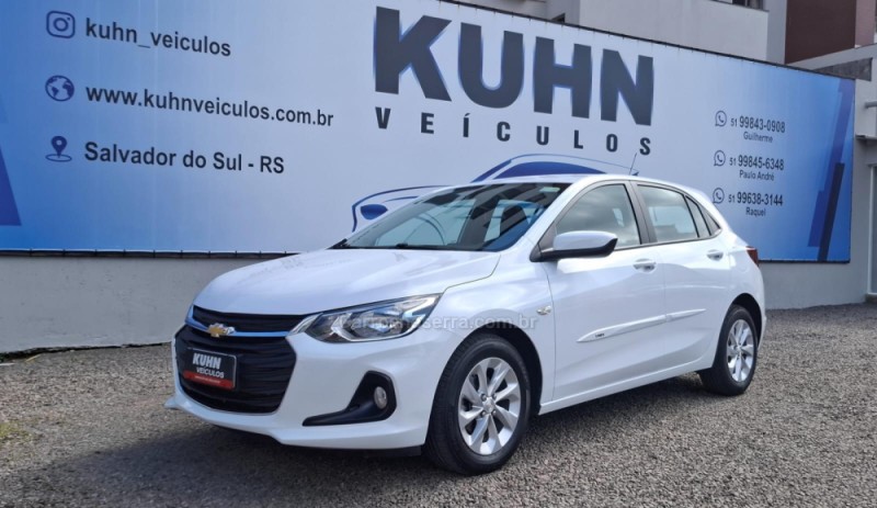 onix 1.0 lt 12v turbo flex 4p automatico 2020 salvador do sul