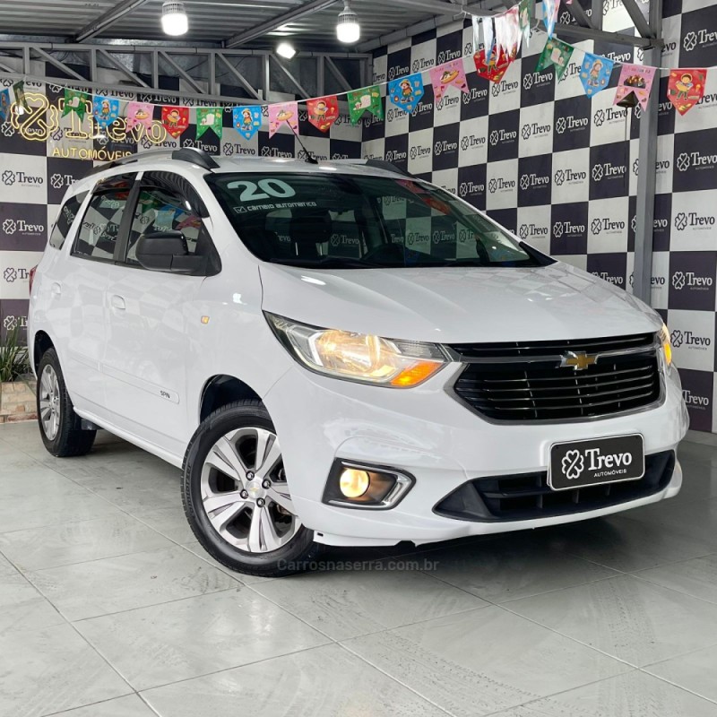 spin 1.8 premier 8v flex 4p automatico 2020 taquara