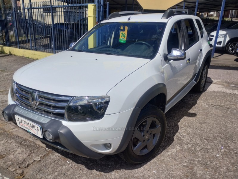 DUSTER RENAULT DUSTER 1.6 TECH ROAD DYNAMIQUE 4X2 16V FLEX 4P MANUAL - 2014 - CAXIAS DO SUL