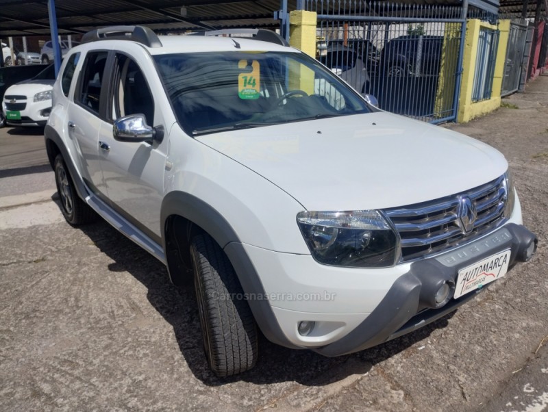 DUSTER RENAULT DUSTER 1.6 TECH ROAD DYNAMIQUE 4X2 16V FLEX 4P MANUAL - 2014 - CAXIAS DO SUL