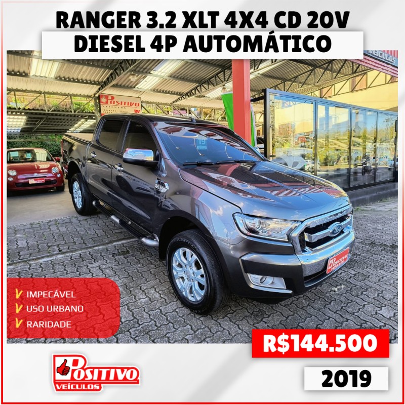 RANGER 3.2 XLT 4X4 CD 20V DIESEL 4P AUTOMÁTICO - 2019 - CAXIAS DO SUL