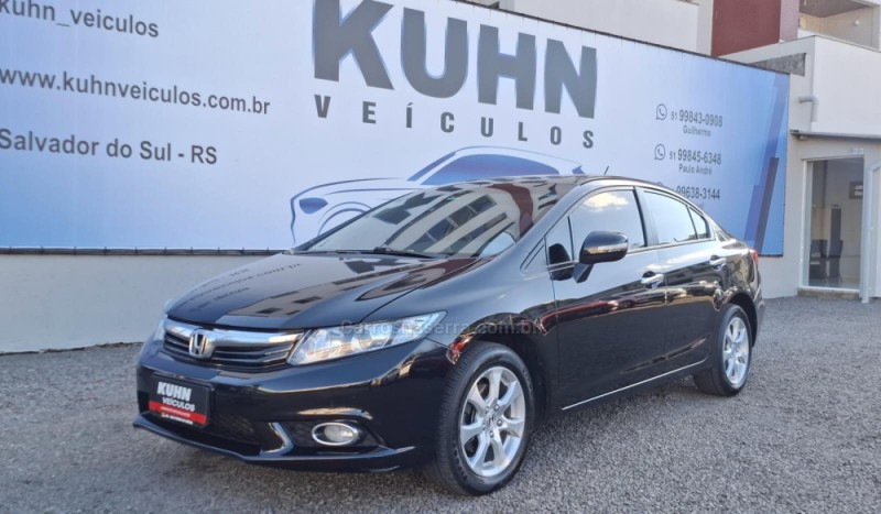 civic 2.0 exr 16v flex 4p automatico 2014 salvador do sul