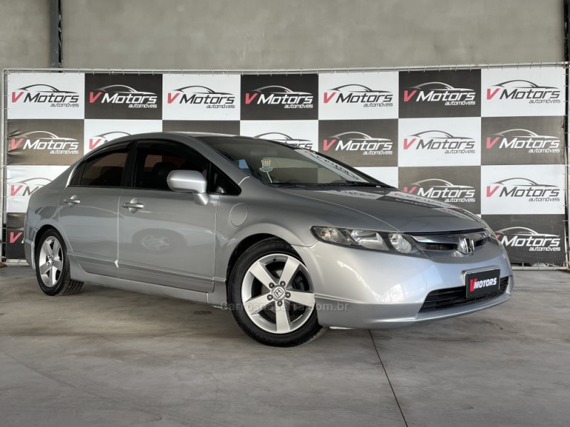civic 1.8 lxs 16v flex 4p automatico 2008 parobe