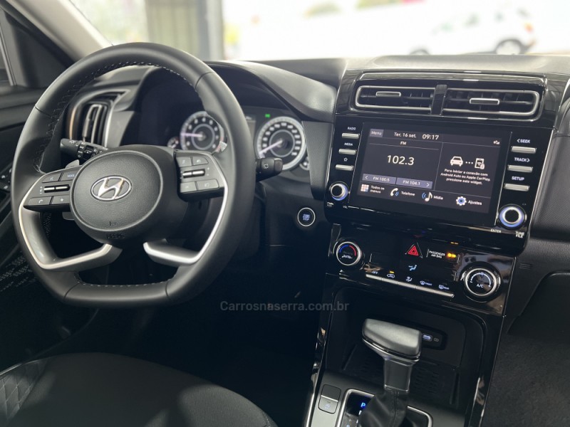 CRETA 1.0 LIMITED 12V TURBO FLEX 4P AUTOMÁTICO - 2024 - BOM PRINCíPIO