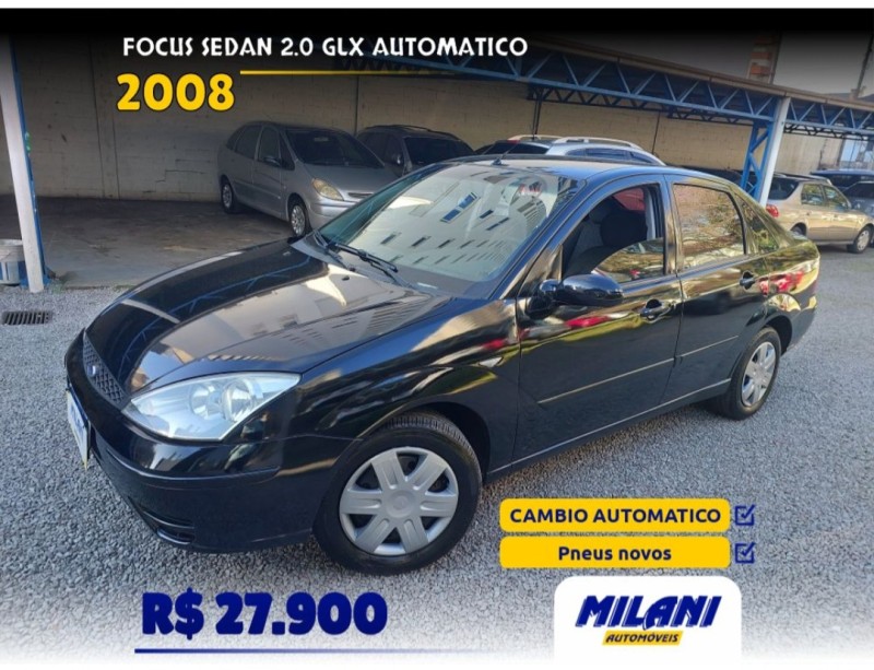 focus 2.0 glx sedan 16v gasolina 4p automatico 2008 bento goncalves