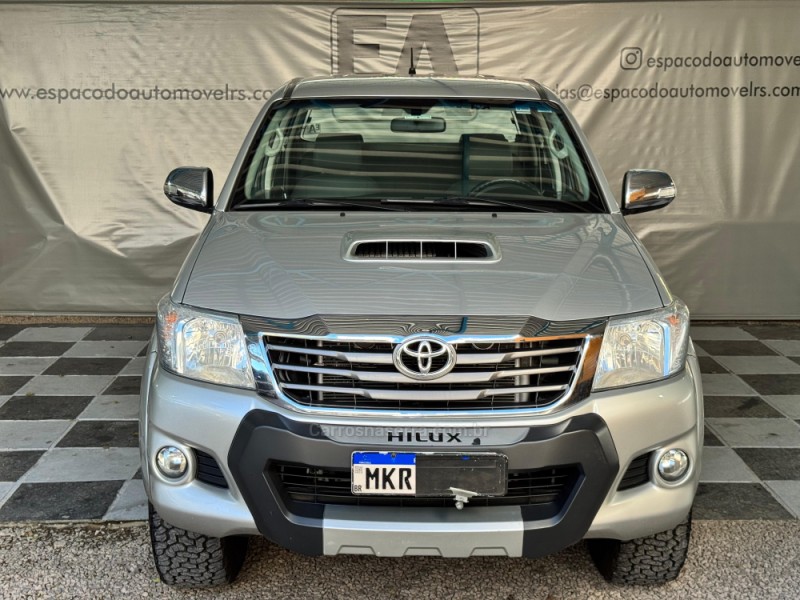 HILUX 3.0 SRV 4X4 CD 16V TURBO INTERCOOLER DIESEL 4P AUTOMÁTICO - 2014 - NOVA PRATA