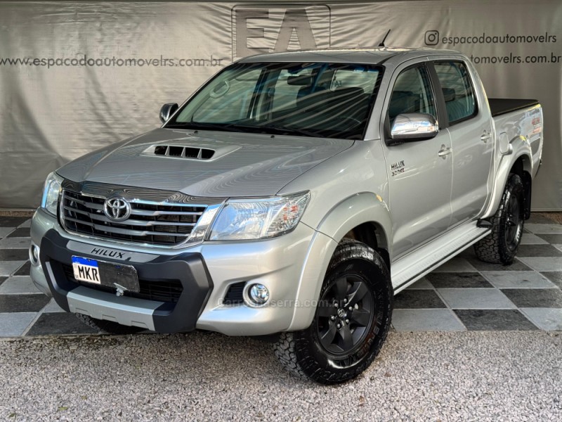 hilux 3.0 srv 4x4 cd 16v turbo intercooler diesel 4p automatico 2014 nova prata