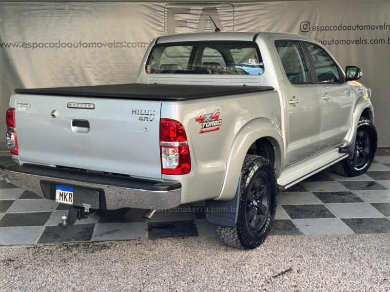 HILUX 3.0 SRV 4X4 CD 16V TURBO INTERCOOLER DIESEL 4P AUTOMÁTICO - 2014 - NOVA PRATA