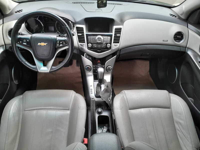 CRUZE 1.8 LTZ 16V FLEX 4P AUTOMÁTICO - 2014 - NOVA PRATA