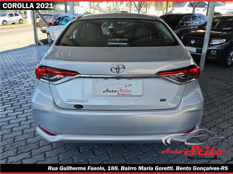 COROLLA 2.0 XEI 16V FLEX 4P AUTOMÁTICO - 2021 - BENTO GONçALVES