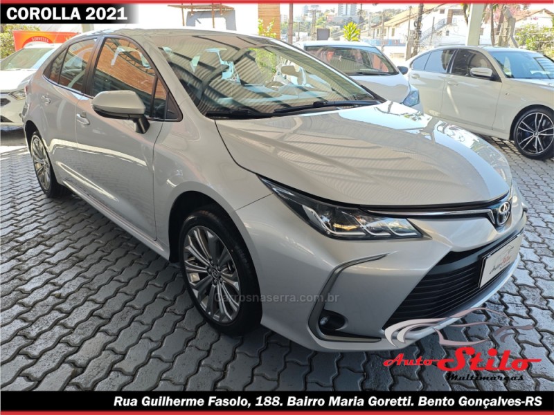 COROLLA 2.0 XEI 16V FLEX 4P AUTOMÁTICO - 2021 - BENTO GONçALVES