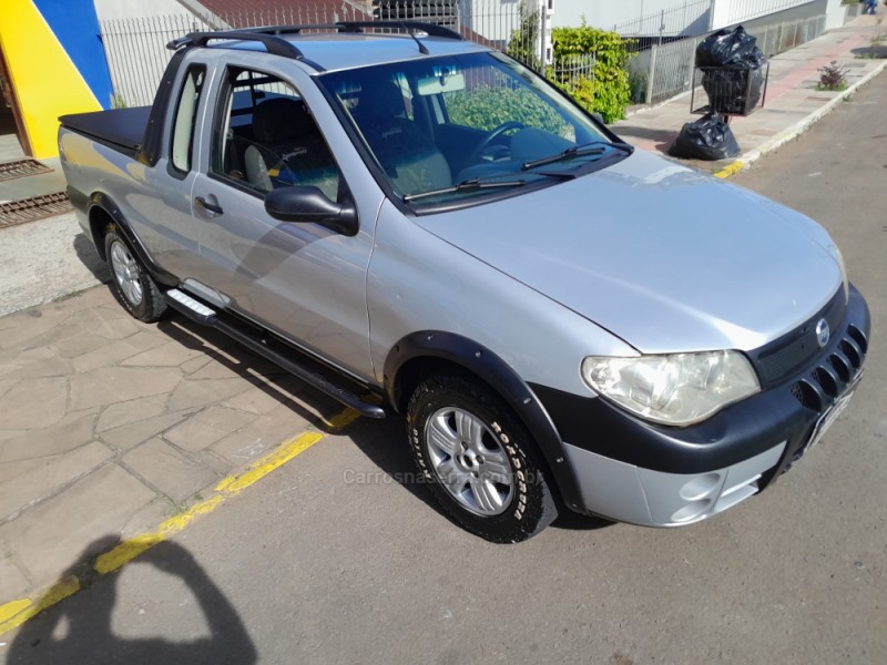 STRADA 1.8 MPI ADVENTURE CE 8V FLEX 2P MANUAL - 2007 - NOVA PRATA