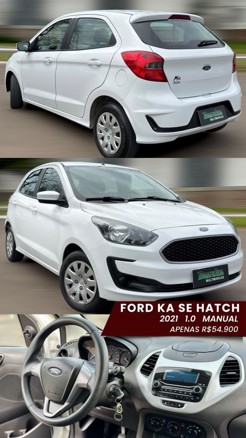 KA 1.0 SE 12V FLEX 4P MANUAL - 2021 - NOVO HAMBURGO