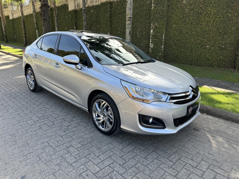 C4 LOUNGE 1.6 EXCLUSIVE 16V TURBO FLEX 4P AUTOMÁTICO - 2015 - CAXIAS DO SUL