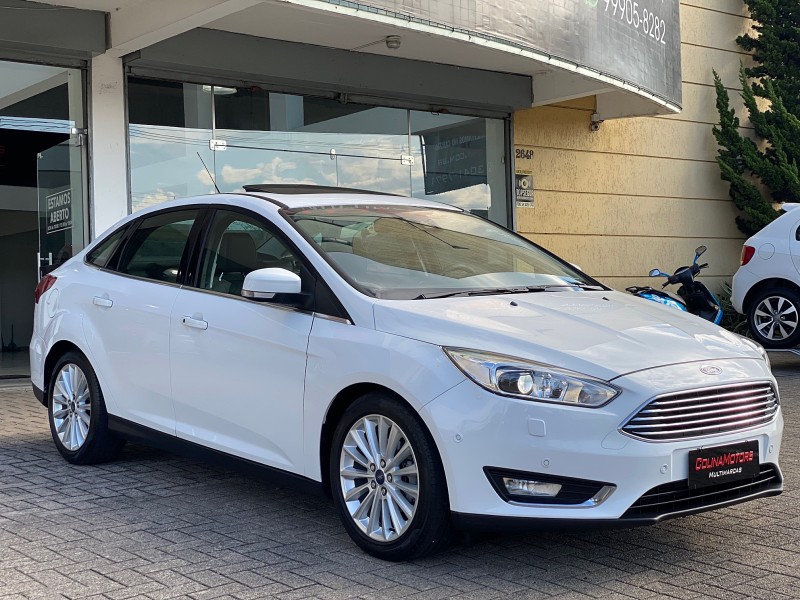 FOCUS 2.0 TITANIUM PLUS SEDAN 16V FLEX 4P AUTOMÁTICO - 2016 - CAXIAS DO SUL