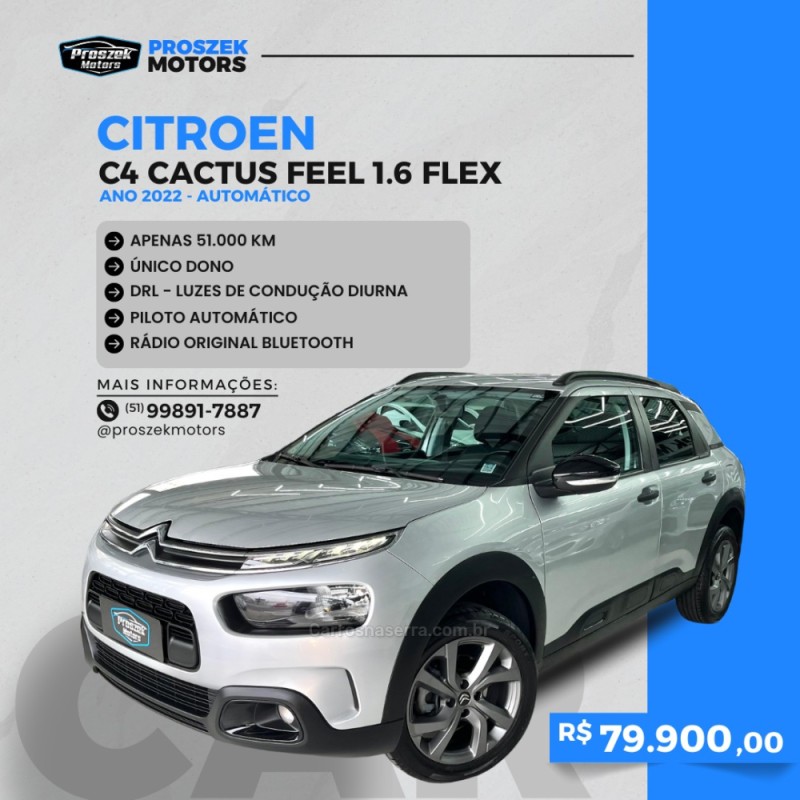 C4 CACTUS 1.6 VTI FEEL FLEX 4P AUTOMATICO