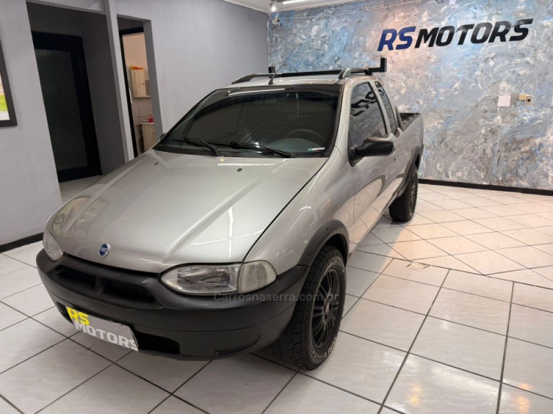 STRADA 1.5 MPI WORKING CE 8V GASOLINA 2P MANUAL - 2001 - CAXIAS DO SUL