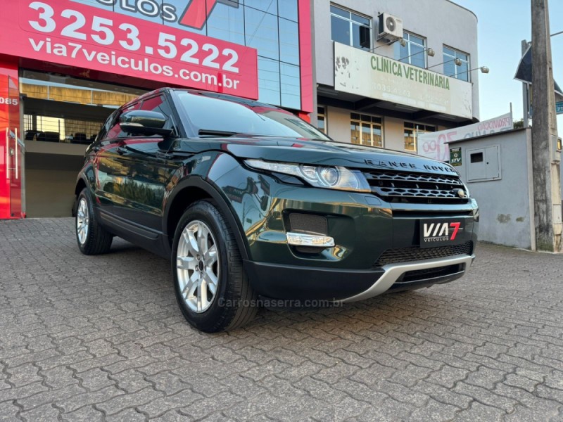 range rover evoque 2.0 pure tech 4wd 16v gasolina 4p automatico 2012 novo hamburgo