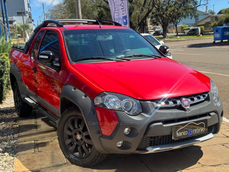 STRADA 1.8 MPI ADVENTURE CE 16V FLEX 2P AUTOMATIZADO - 2016 - LAGOA VERMELHA