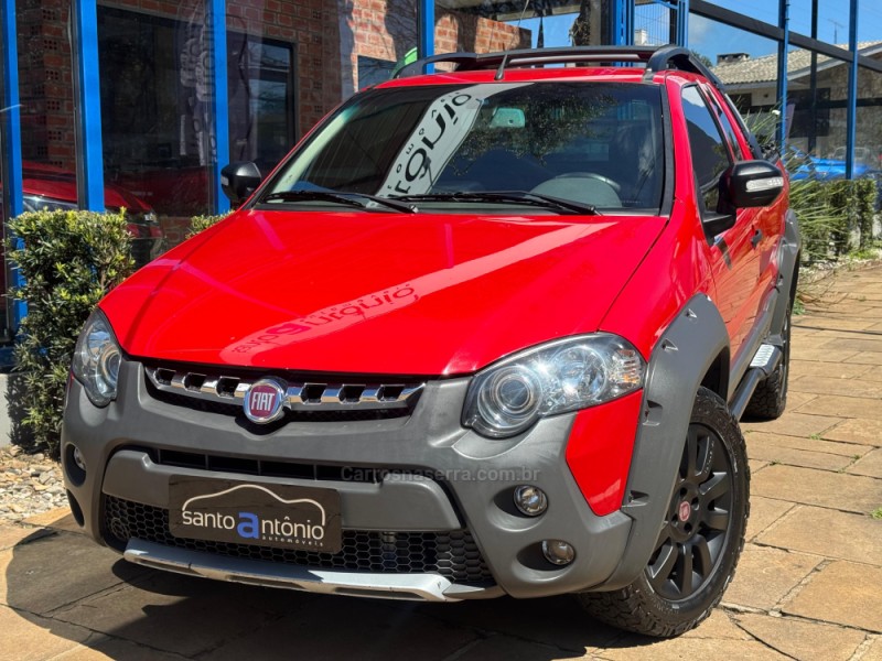 STRADA 1.8 MPI ADVENTURE CE 16V FLEX 2P AUTOMATIZADO - 2016 - LAGOA VERMELHA