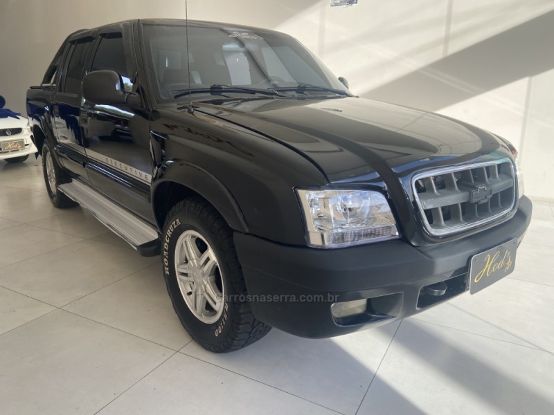 S10 2.8 EXECUTIVE 4X4 CD 12V TURBO ELECTRONIC INTERCOOLER DIESEL 4P MANUAL - 2006 - CANELA