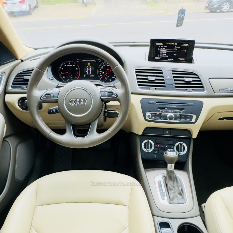 Q3 2.0 TFSI PERFORMANCE SPORTBACK TURBO GASOLINA 4P AUTOMÁTICO - 2014 - NOVO HAMBURGO