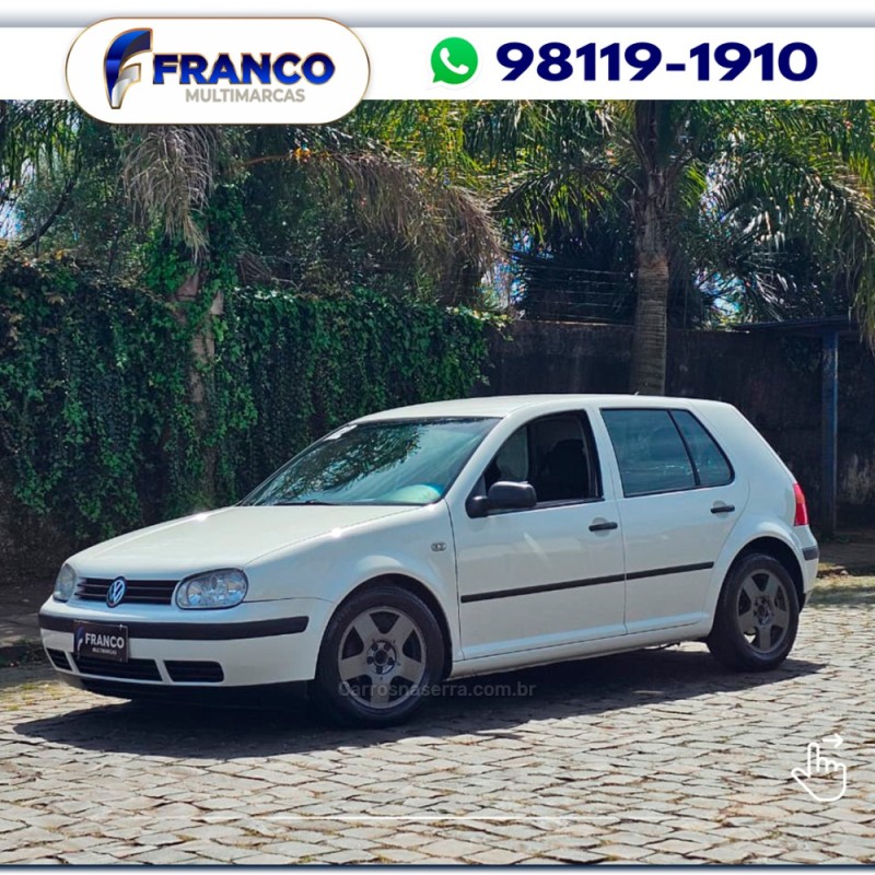 golf 1.6 8v gasolina 4p manual 2002 vacaria