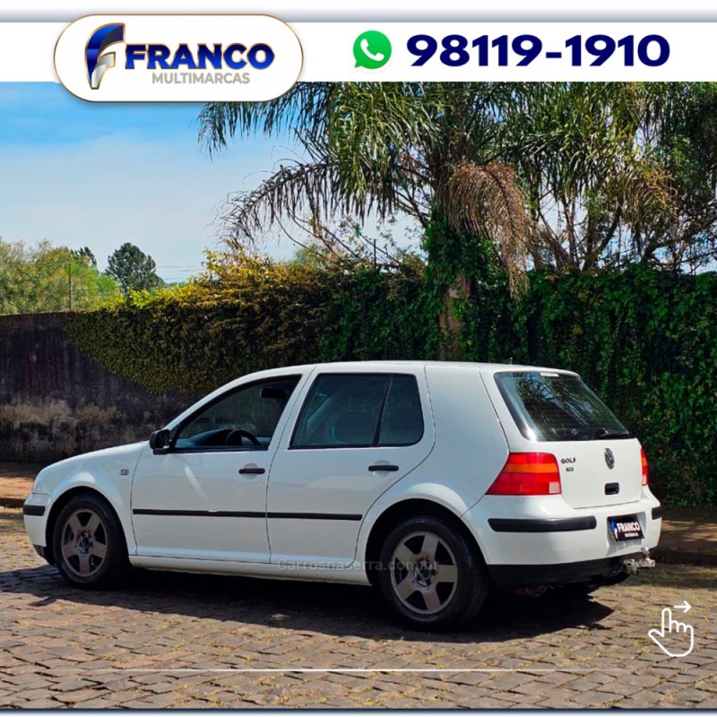 GOLF 1.6 8V GASOLINA 4P MANUAL - 2002 - VACARIA