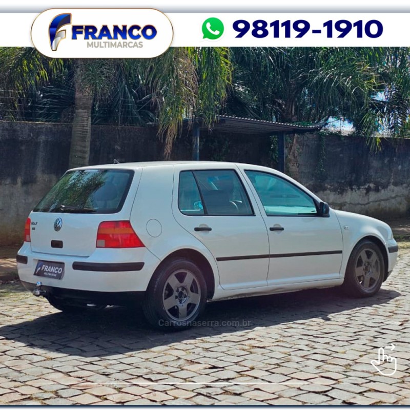 GOLF 1.6 8V GASOLINA 4P MANUAL - 2002 - VACARIA