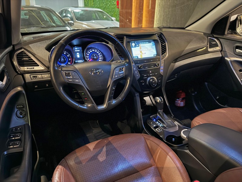 SANTA FÉ 3.3 MPFI 4X4 7 LUGARES V6 270CV GASOLINA 4P AUTOMÁTICO - 2014 - NOVO HAMBURGO