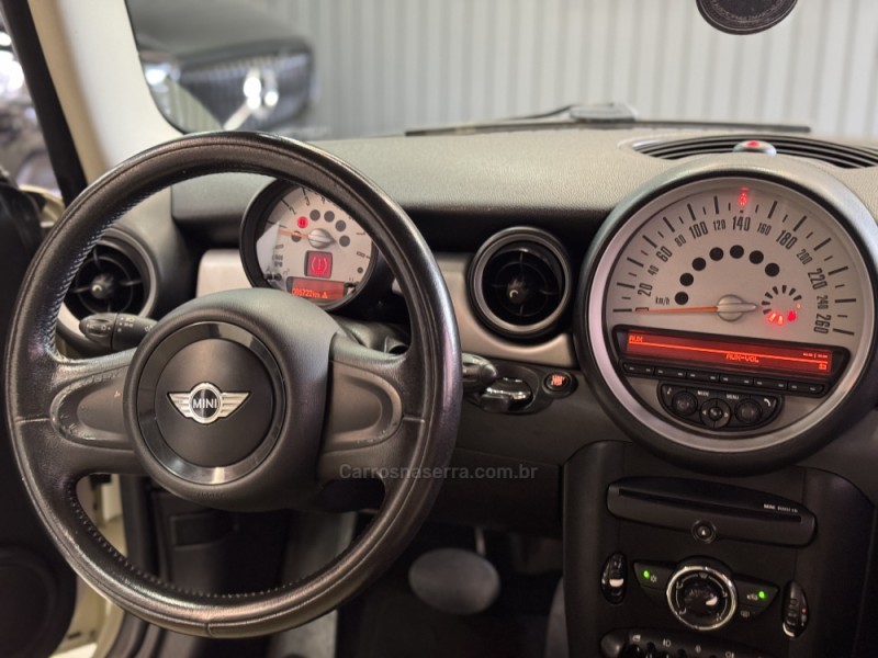 COOPER 1.6 ONE 16V GASOLINA 2P AUTOMÁTICO - 2012 - DOIS IRMãOS